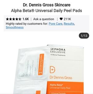 NIB DR DENNIS GROSS ALPHA BETA UNIVERSAL PEEL